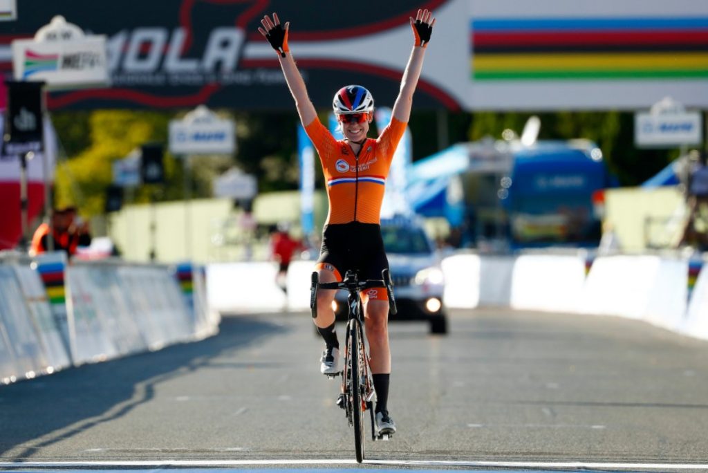 Anna van der Breggen- Elite Women's UCI Road Race Champion 2020