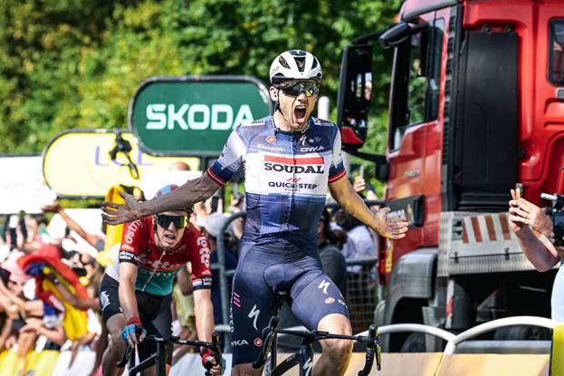 Kasper Asgreen win Stage 18 of the 2023 Tour de France