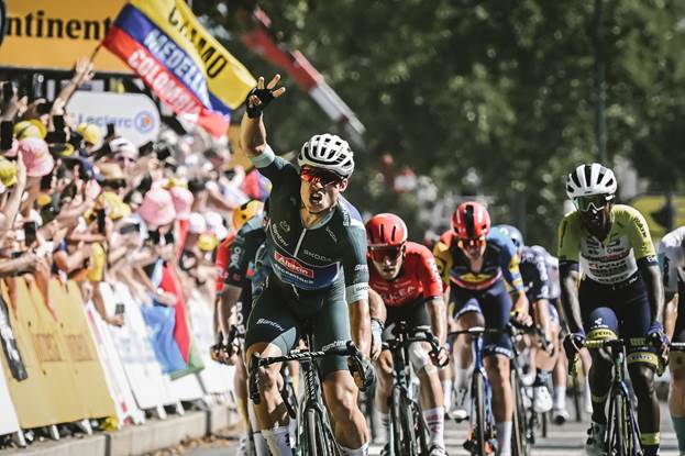 Jasper Philipsen wins his third 2023 Tour de France stage